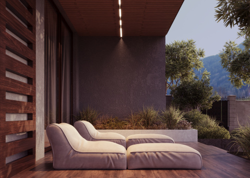 Уличный трековый светильник Outdoor O-TR01-2-S-10WB3K фото 10